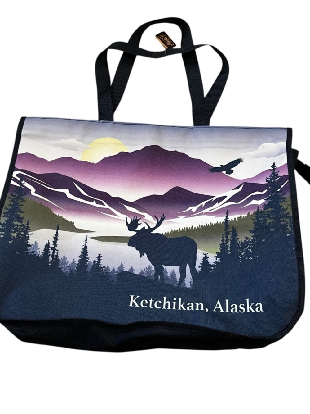 Large nylon tote bag Ketchikan, Alaska